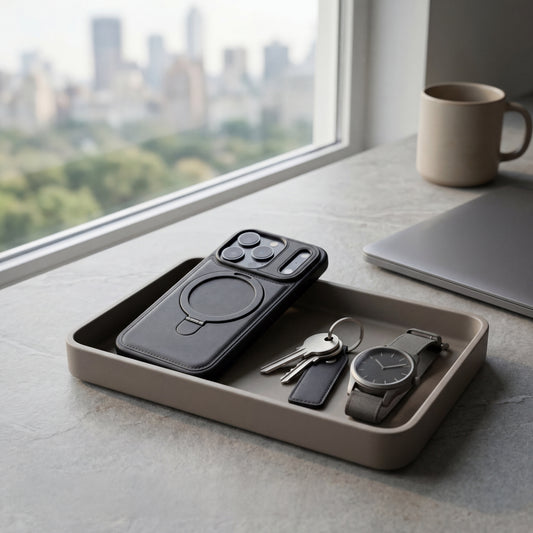 ネーム刻印可能 iPhone専用リング付スマホケース